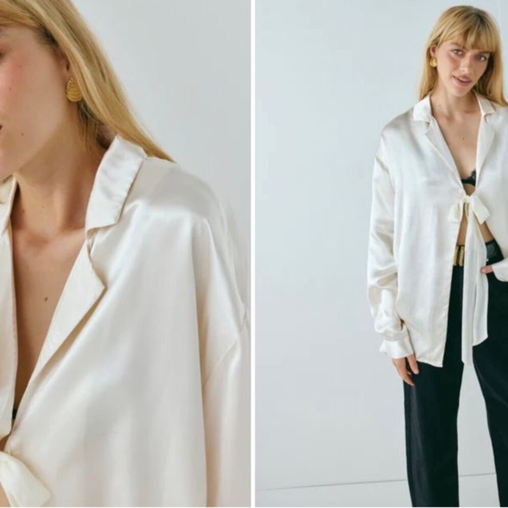 VRG GRL Rae Satin Top